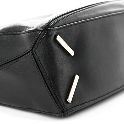 Loewe Calfskin Small Puzzle Bag Black 9 of 19