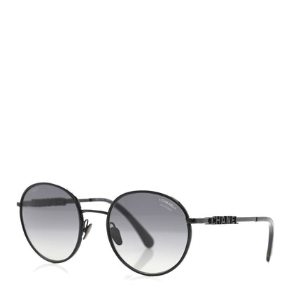 Chanel Metal Pantos Sunglasses 4282 Black 1 of 8