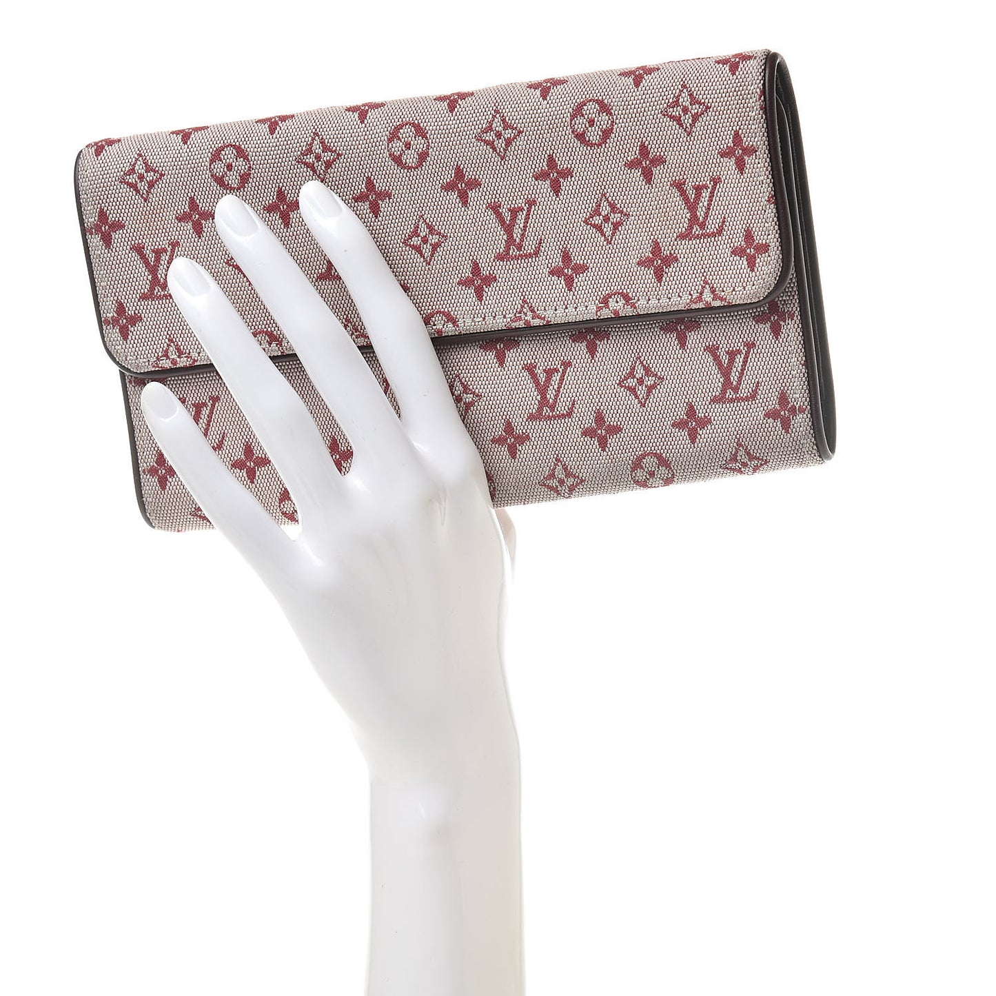 Mini Monogram Porte Tresor International Wallet Cherry
