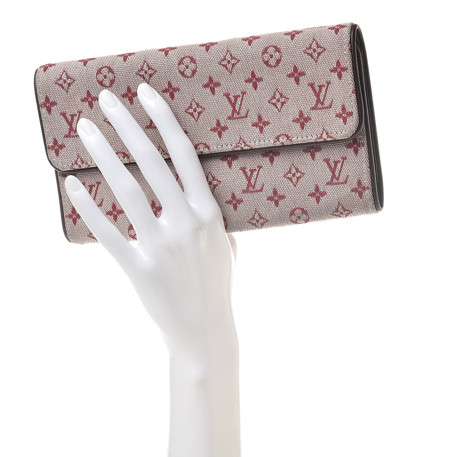 Louis Vuitton Mini Monogram Porte Tresor International Wallet Cherry 2 of 9