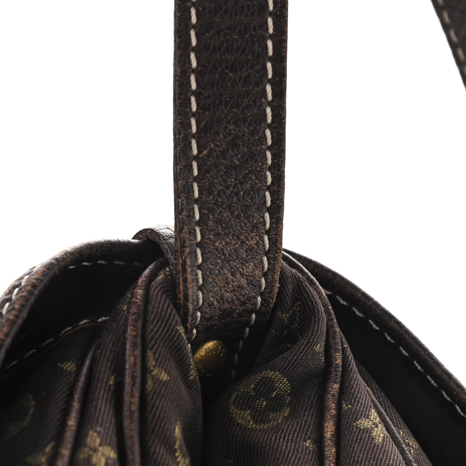 Louis Vuitton Monogram Mini Lin Saumur Ebene 11 of 11