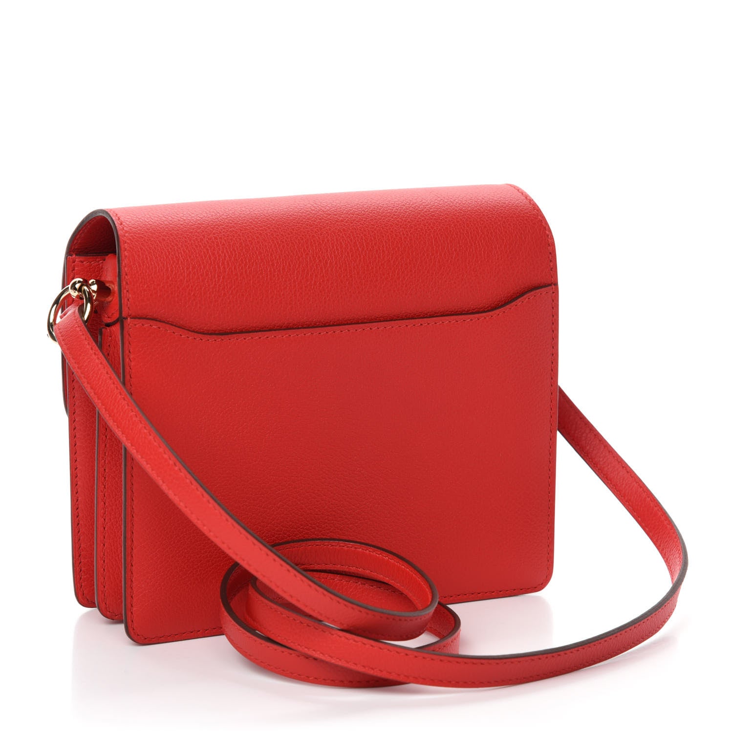 Hermes Evercolor Mini Sac Roulis Rouge De Coeur 3 of 11
