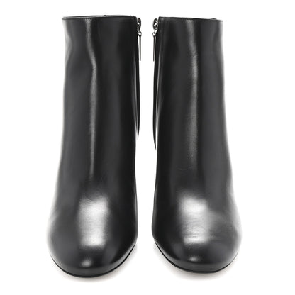 Saint Laurent Nappa Vendome Loulou Ankle Zip Boot 40 Black 3 of 9