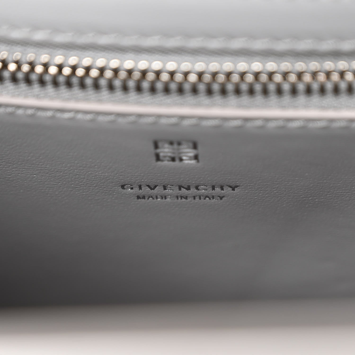 Givenchy Box Calfskin Small Lock Antigona Shoulder Bag Cloud Grey 6 of 9