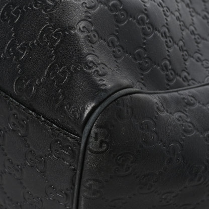 Gucci Guccissima Vitello Tender Large Sukey Tote Black 10 of 14