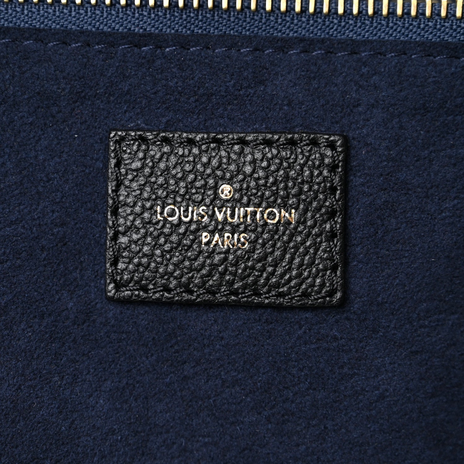 Louis Vuitton Empreinte Monogram Giant Neverfull MM Black 7 of 10