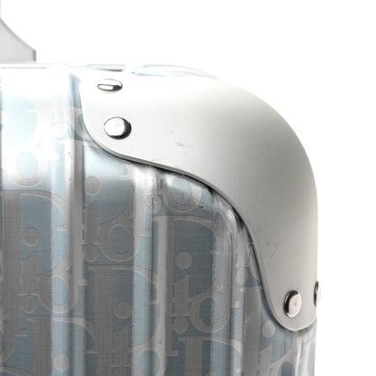Christian Dior X RIMOWA Aluminum Gradient Cabin Luggage Blue Multi 10 of 12