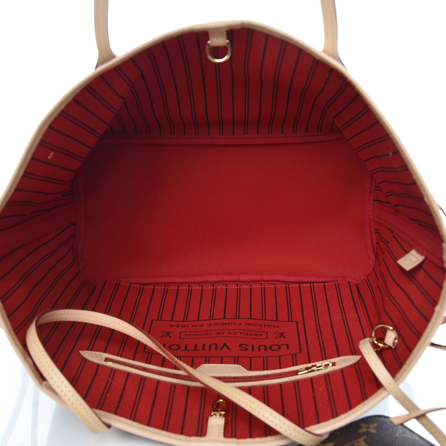 Monogram Neo Neverfull MM Cherry