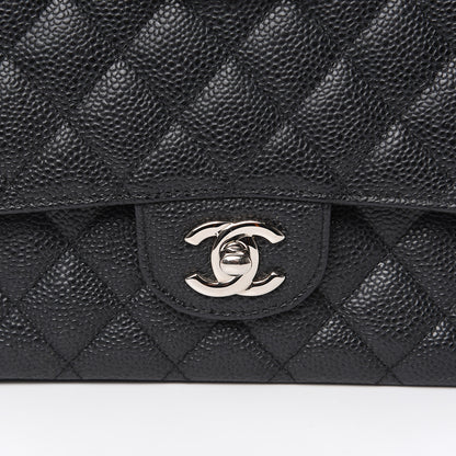 Chanel Caviar Quilted Medium Double Flap Black 13 of 13