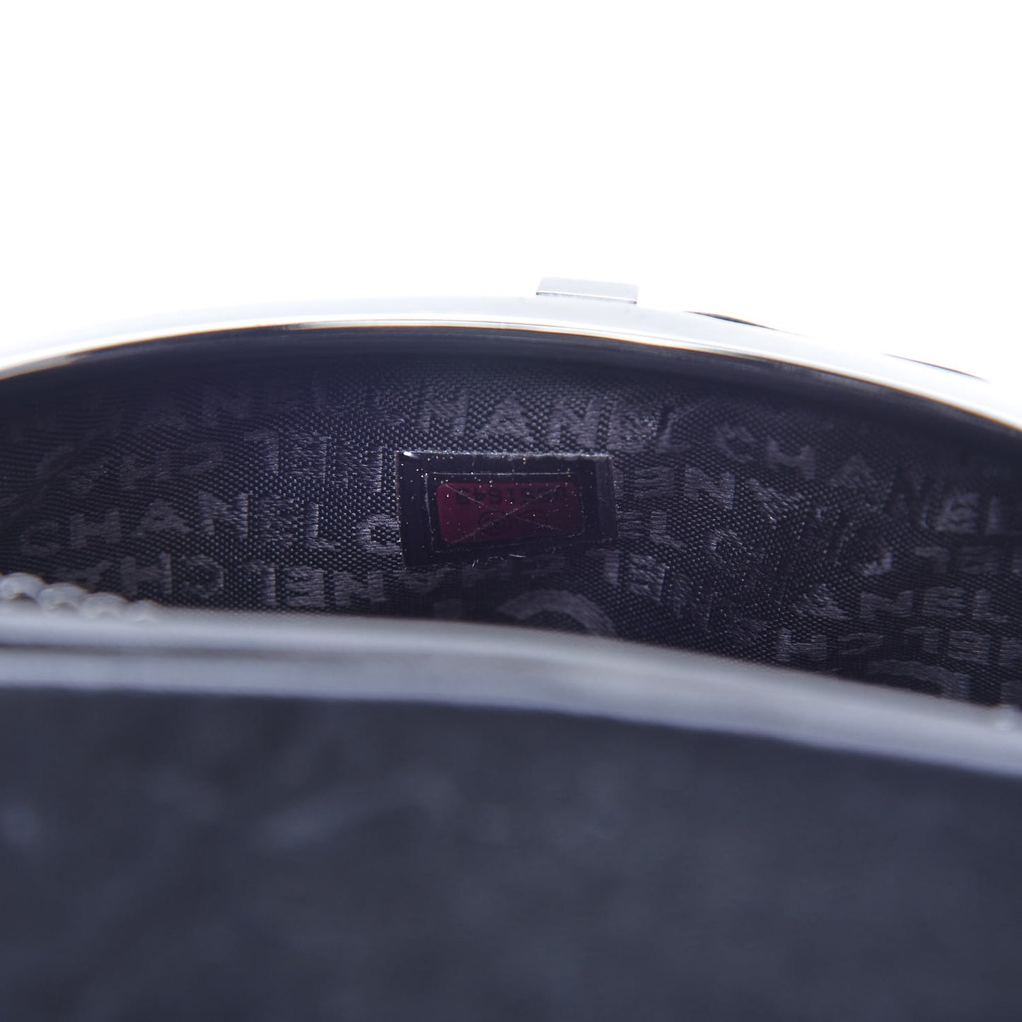 Patent Calfskin Flap Bag Black