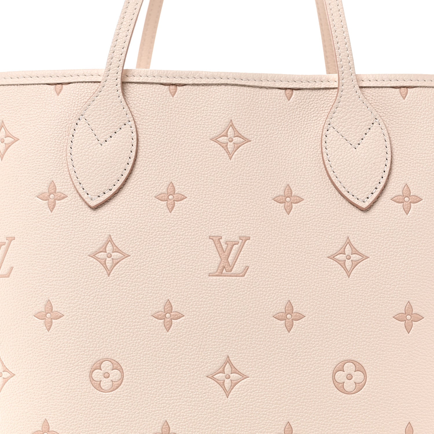 Louis Vuitton Monogram Debossed Neverfull MM Eden 8 of 10