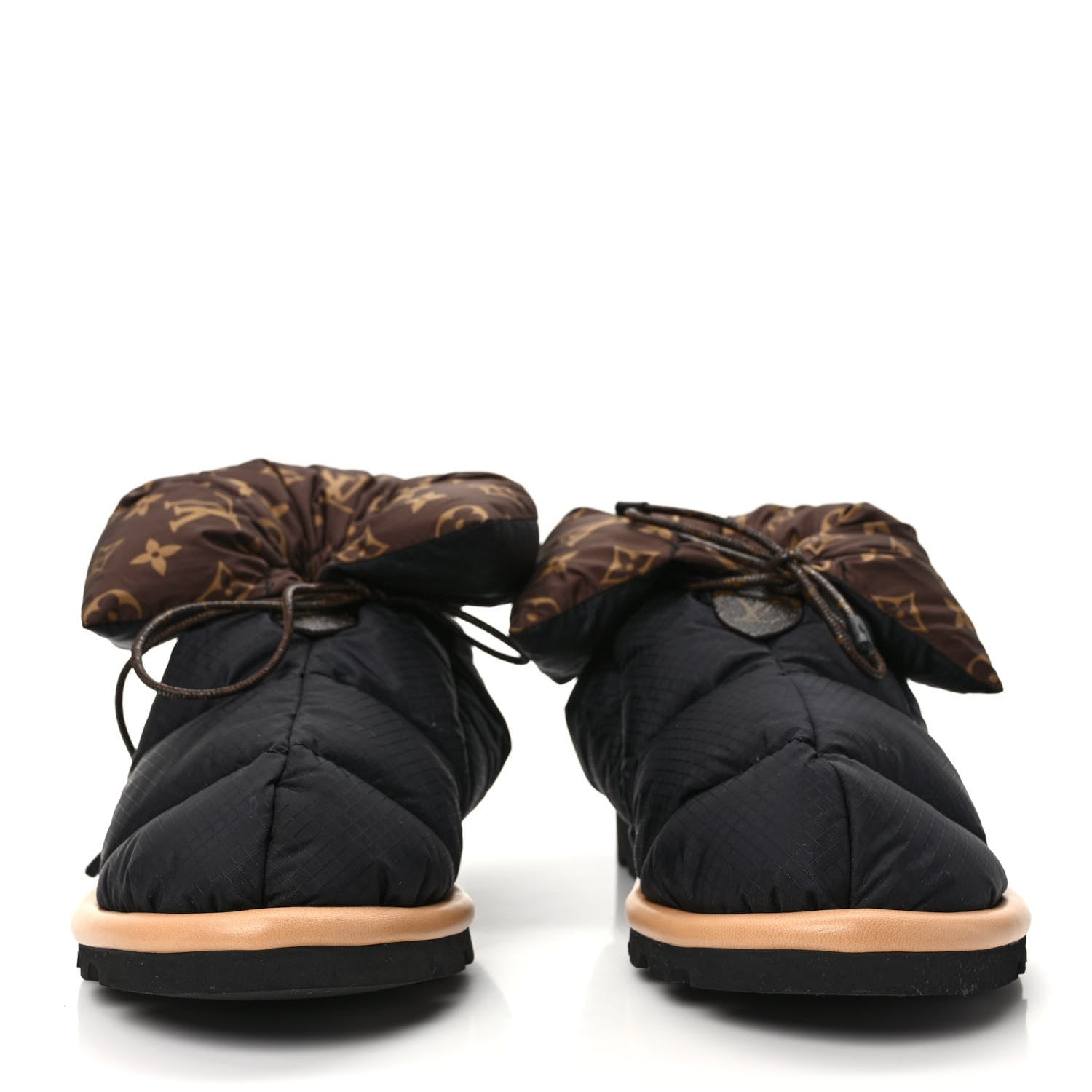 Louis Vuitton Nylon Monogram Pillow Comfort Ankle Boot 39 Black 2 of 7