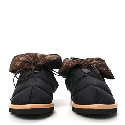 Louis Vuitton Nylon Monogram Pillow Comfort Ankle Boot 39 Black 2 of 7