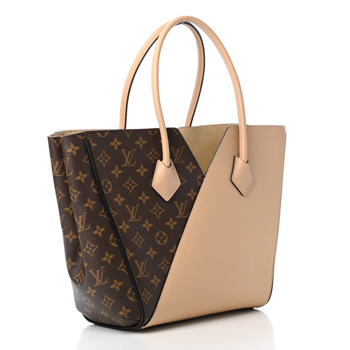 Calfskin Monogram Kimono Tote Dune