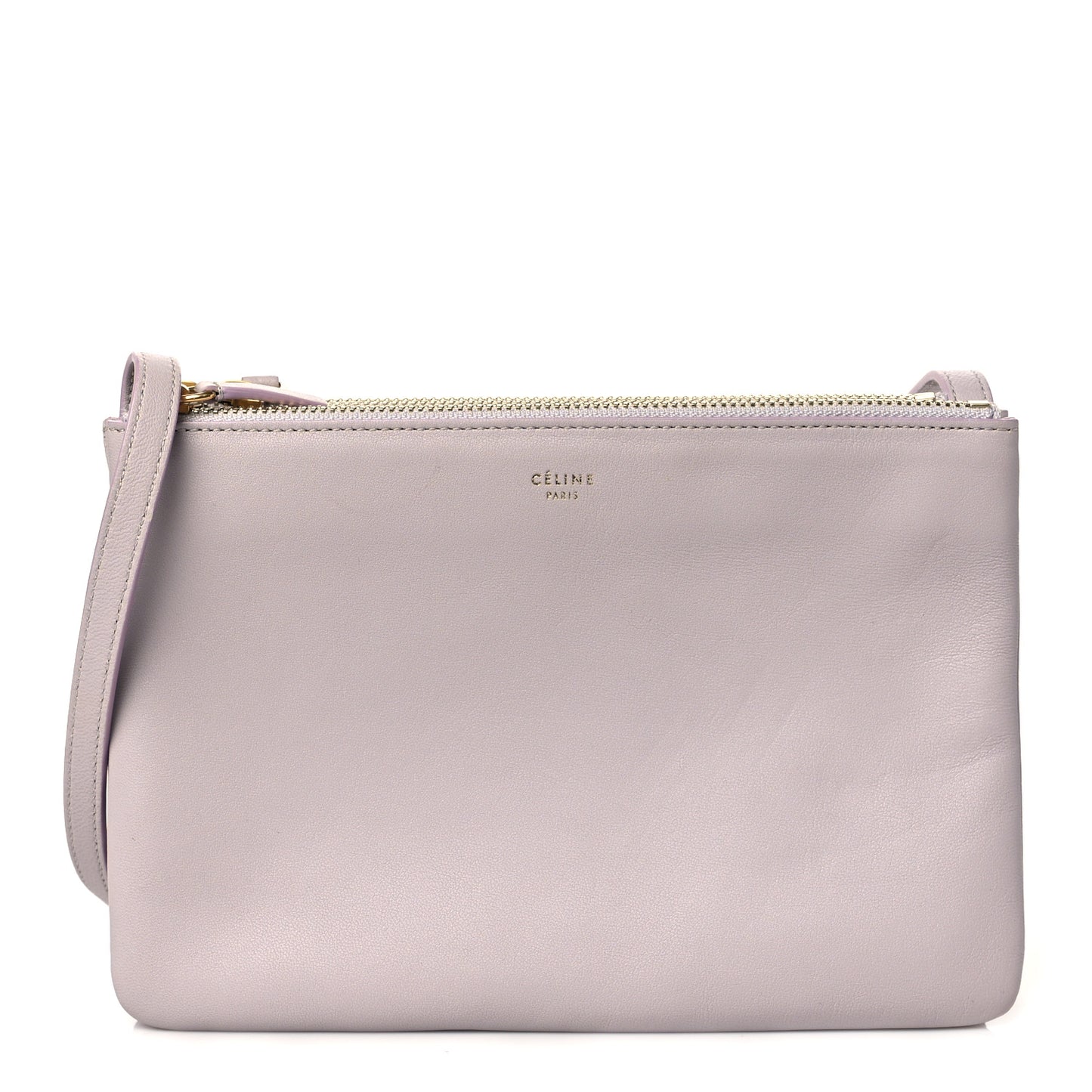Lambskin Small Trio Crossbody Bag Magnolia