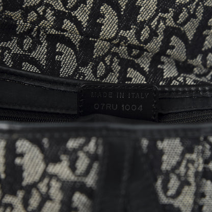 Christian Dior Monogram Saddle Bag Black 10 of 11