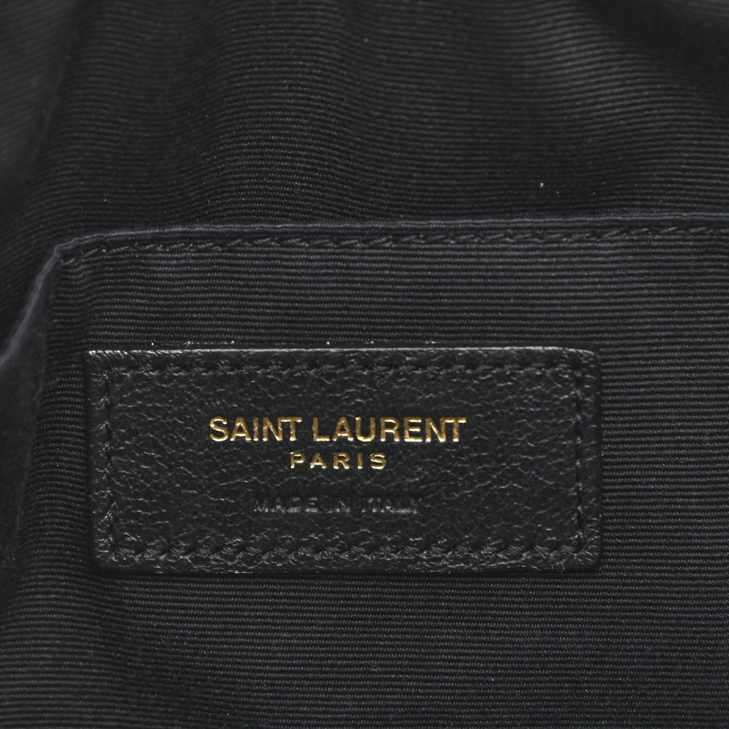 Lambskin Monogram Small Lou Camera Bag Black