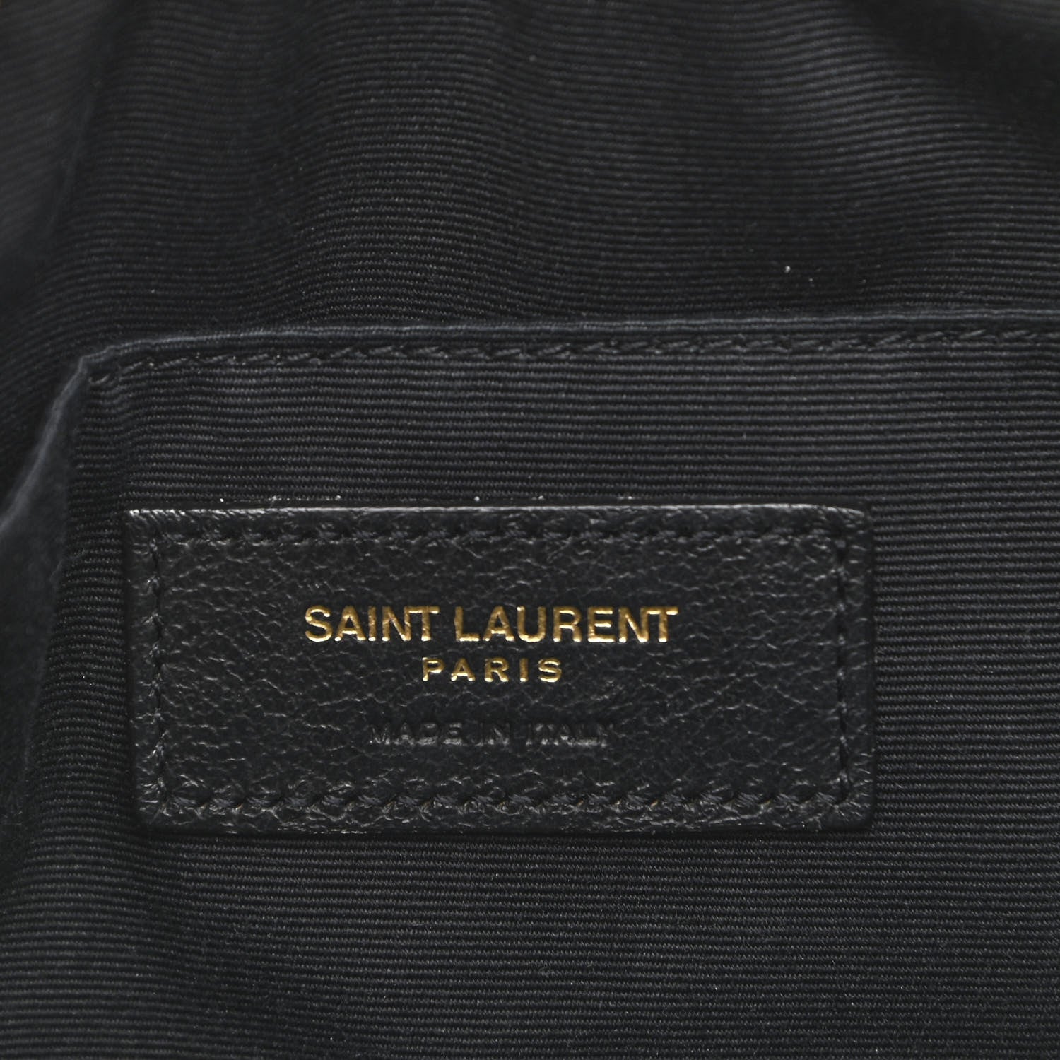 Saint Laurent Lambskin Monogram Small Lou Camera Bag Black 5 of 10