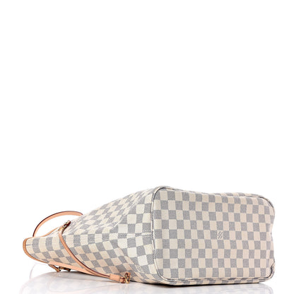 Louis Vuitton Damier Azur Neverfull MM 4 of 9