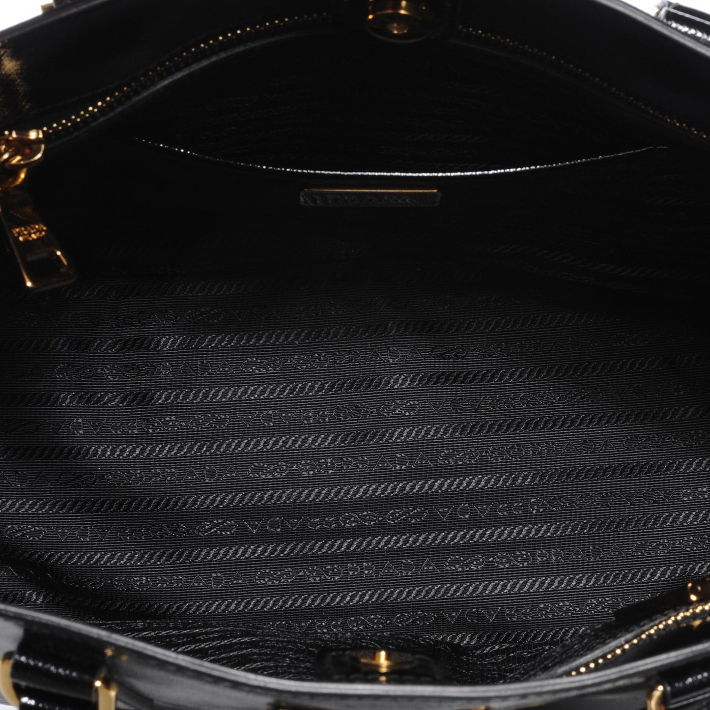 Saffiano Vernice Tote Black