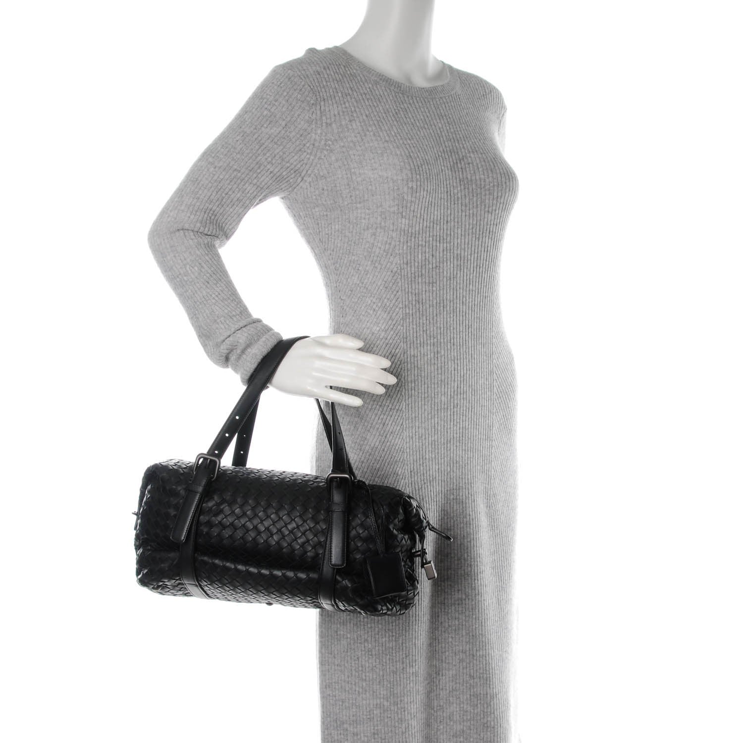 Bottega Veneta Nappa Intrecciato Montaigne Nero Black 2 of 8