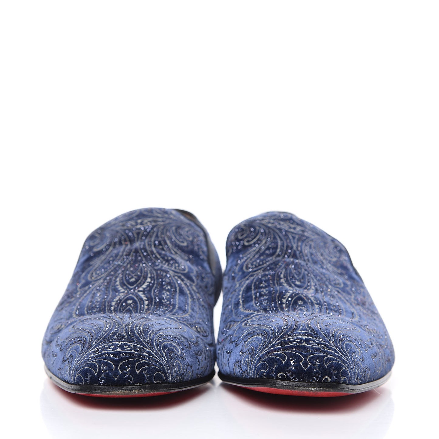 Velvet Brode Mens Dandelion Flat Loafers 41 Navy