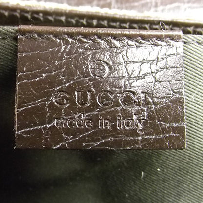 Gucci Monogram Horsebit Clutch Ebony 7 of 8