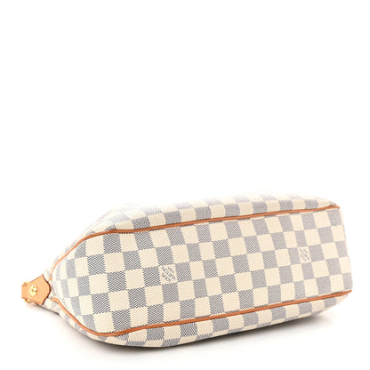 Louis Vuitton LOUIS VUITTON Damier Azur Siracusa PM 4 of 15