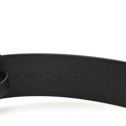 Christian Dior Calfskin 35mm Montaigne Belt 75 Black 3 of 5