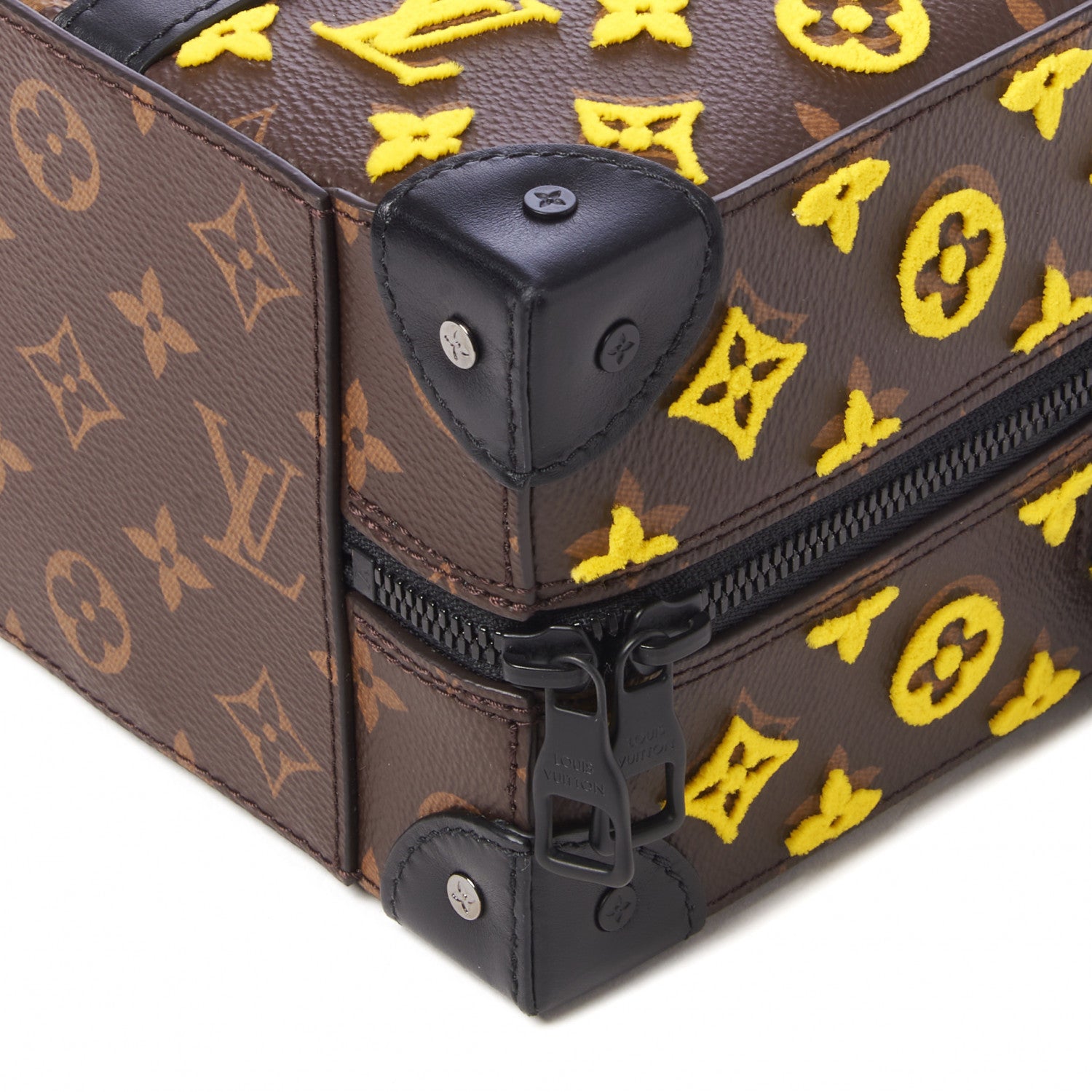 Louis Vuitton Monogram Tuffetage Speedy Trunk Jaune 5 of 7