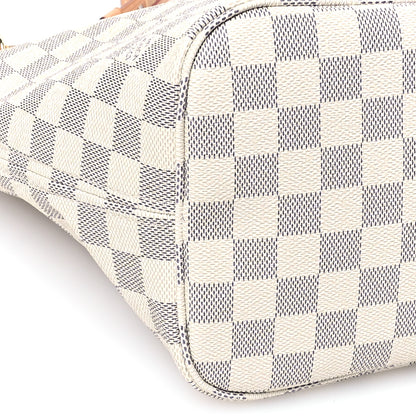 Louis Vuitton Damier Azur Neo Neverfull MM Rose Ballerine 11 of 13