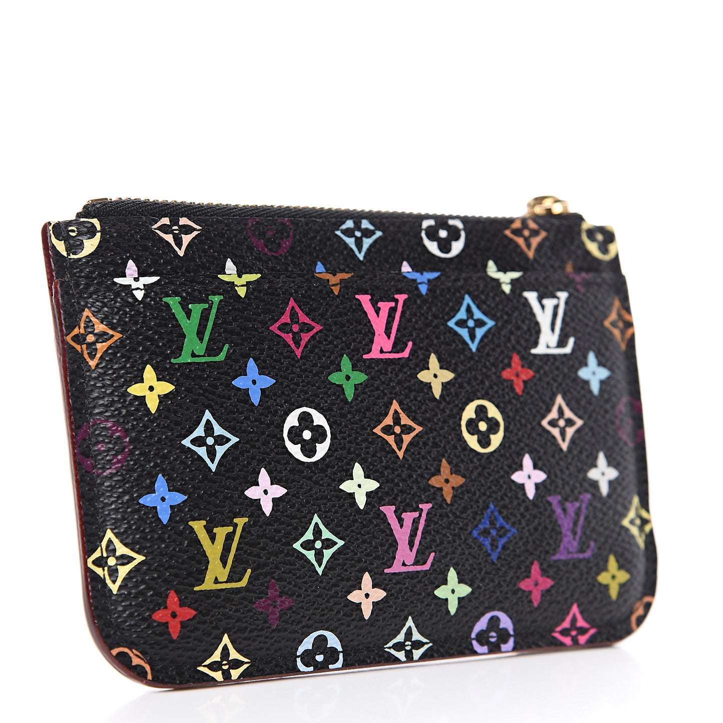 Monogram Multicolor Key Pouch Black Grenade