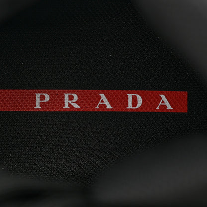 Prada Nubuck Polarius Mens High Top Sneakers 9.5 Black 8 of 17