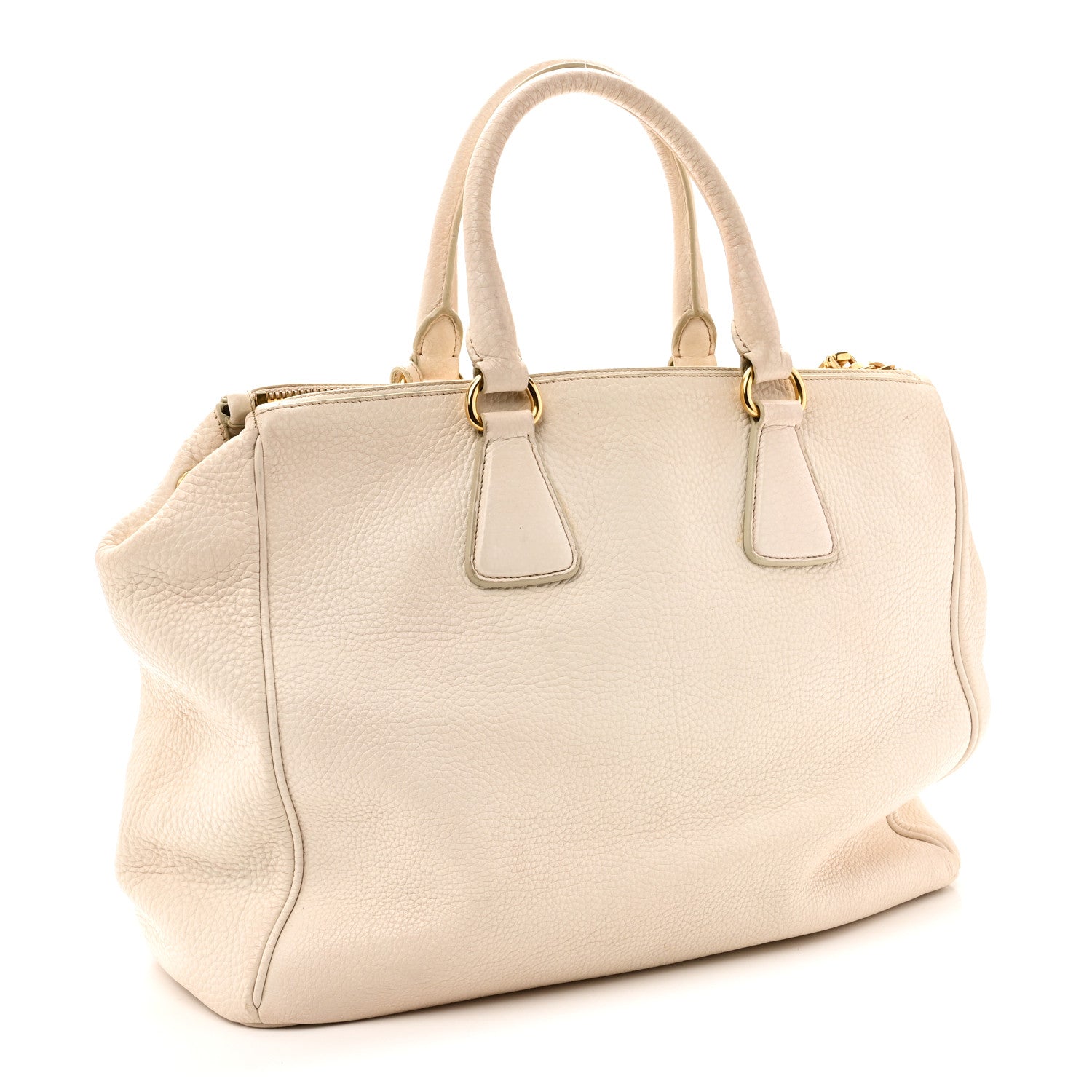 Prada Vitello Daino Tote Talco 3 of 10