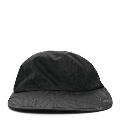 Chanel Silk Jacquard CC Cap Hat Black 2 of 8