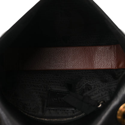 Lanvin Calfskin Medium Happy Shoulder Bag Black 4 of 8