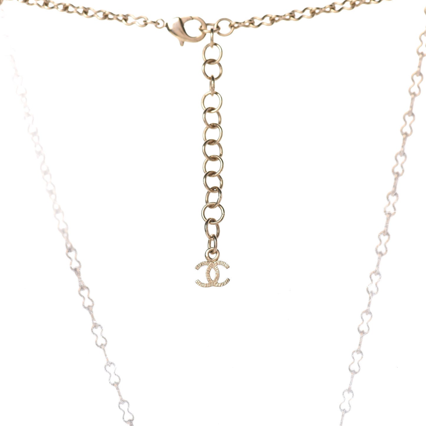 Resin CC Star CC Necklace Gold