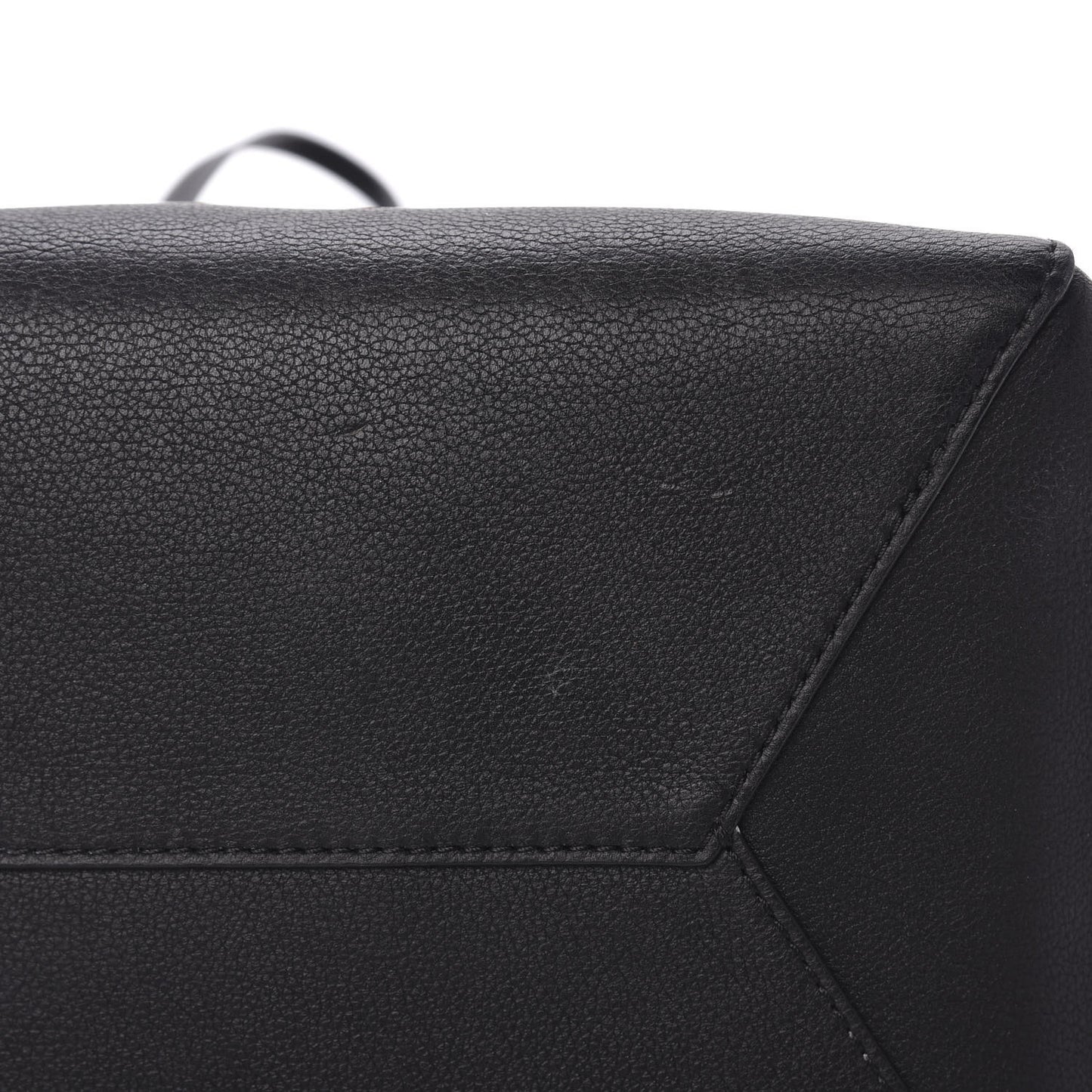 Calfskin Lockme Cabas Black