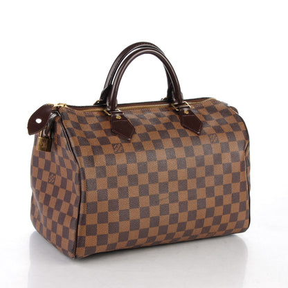 Louis Vuitton Damier Ebene Speedy 30 3 of 8