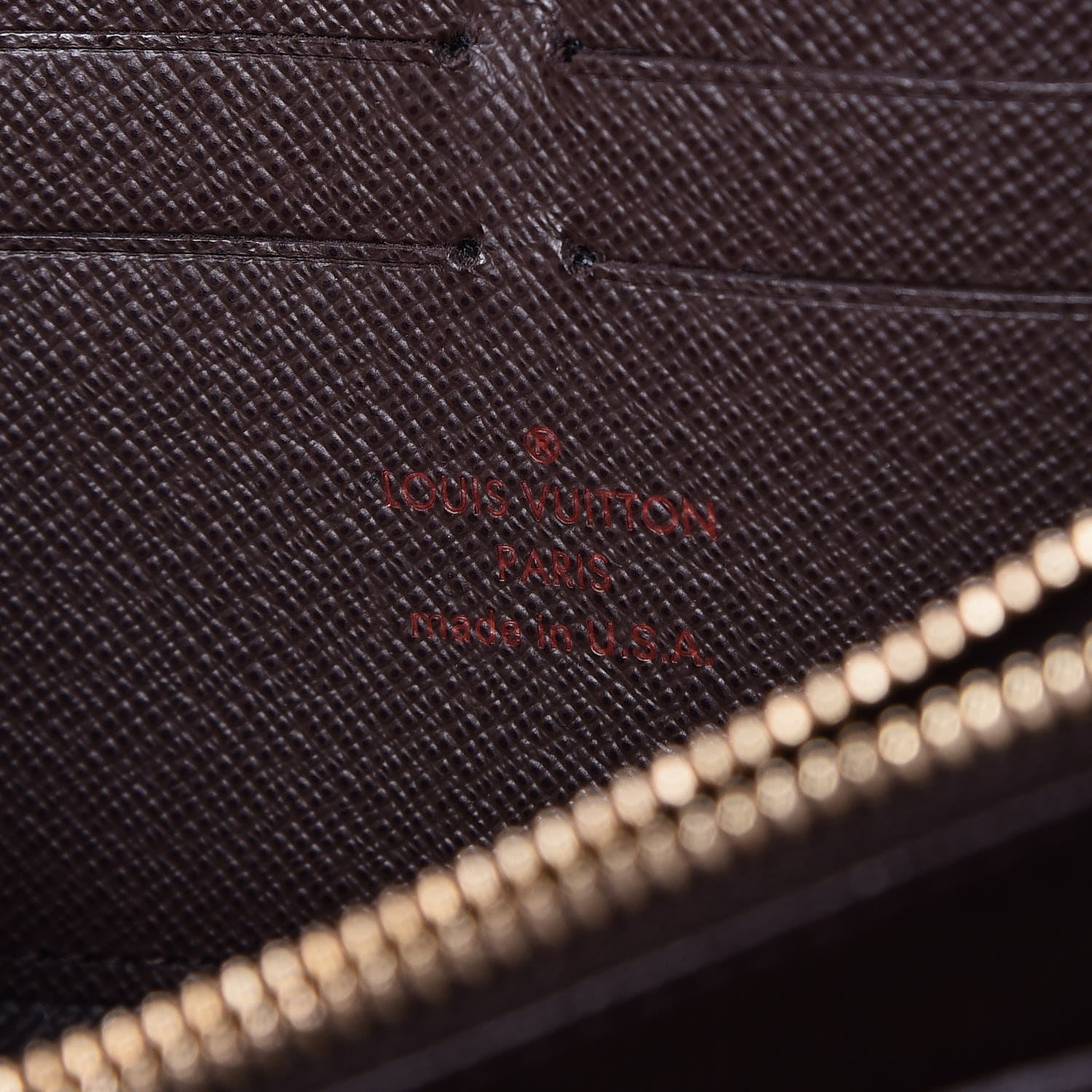 Louis Vuitton Damier Ebene Zippy Wallet 6 of 7