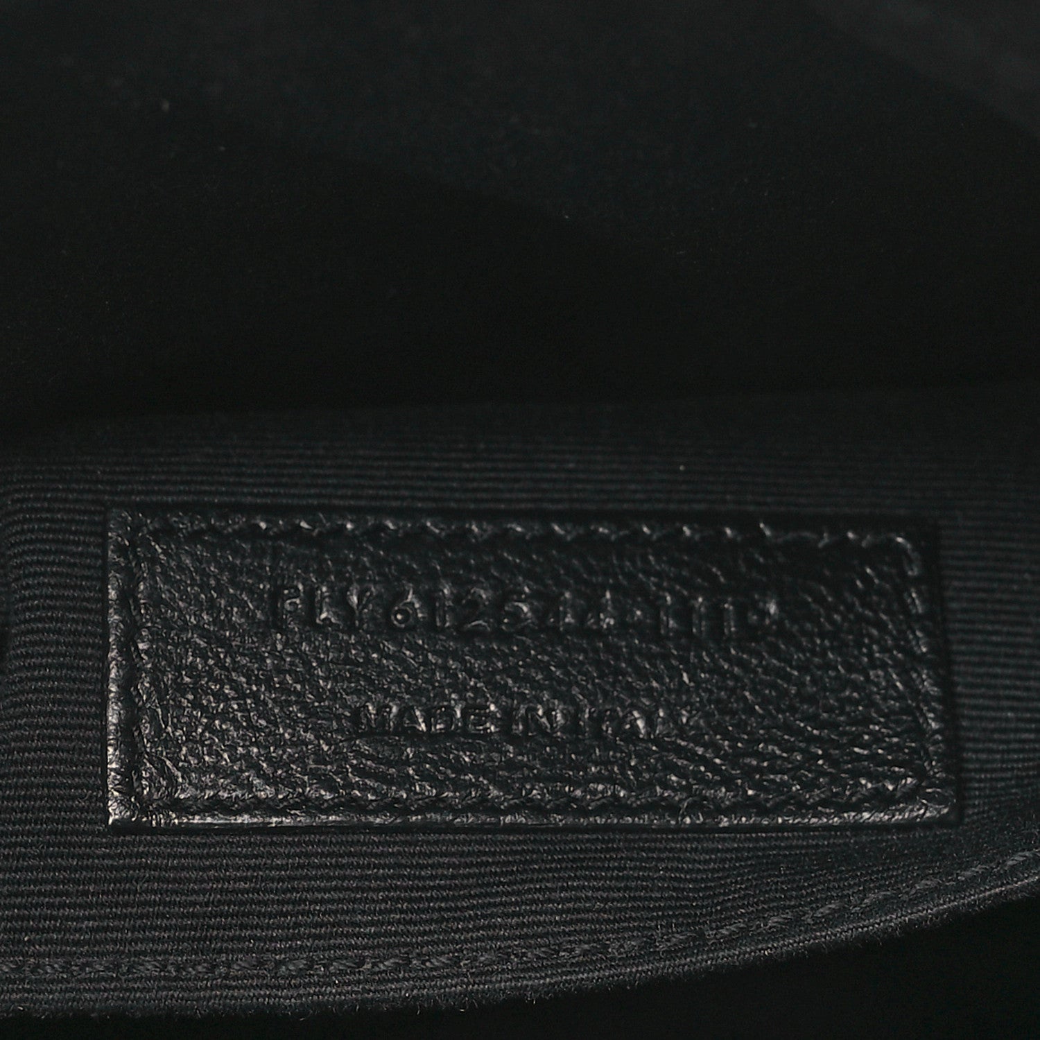 Saint Laurent Calfskin Matelasse Monogram Monochrome Lou Camera Bag Black 7 of 13