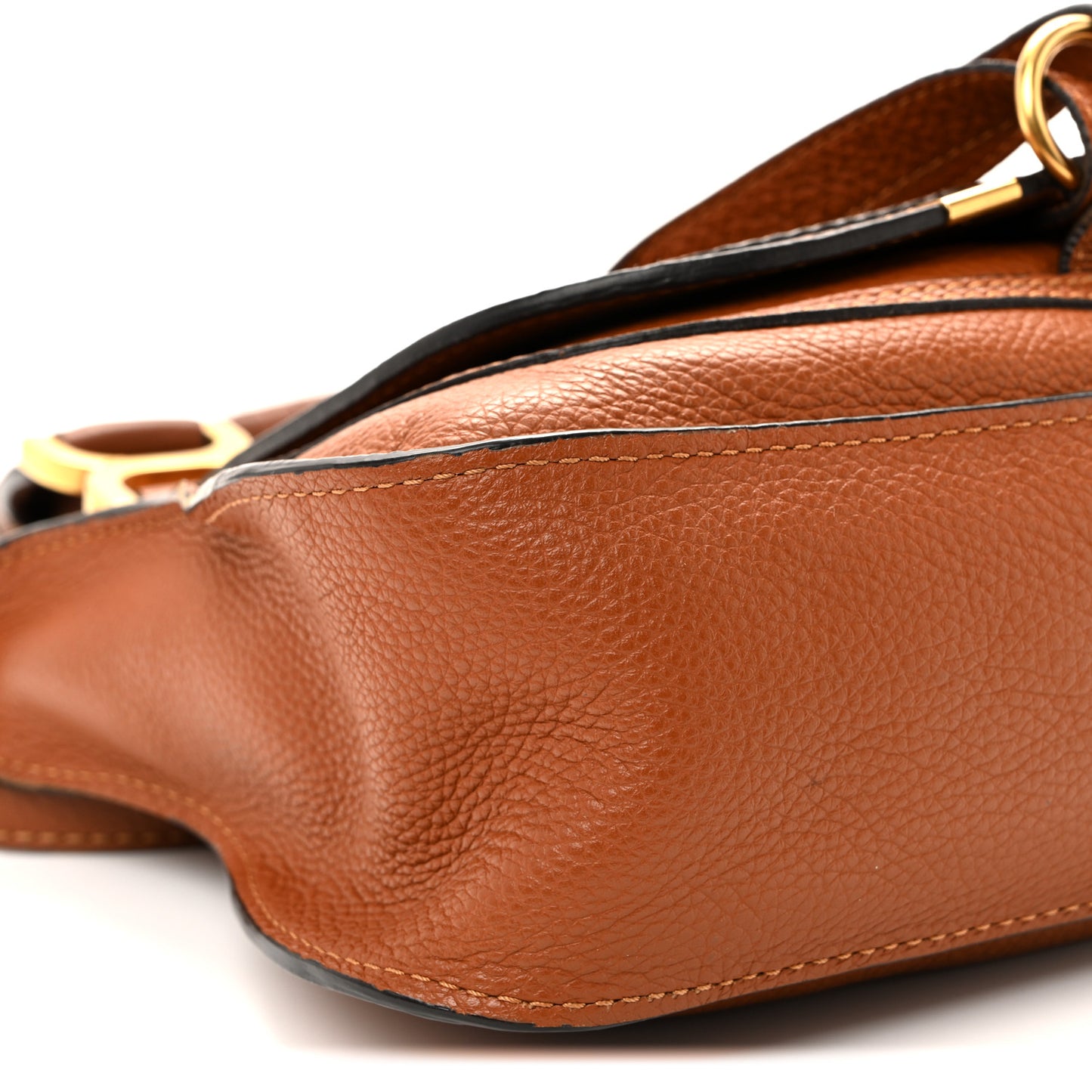 Calfskin Small Marcie Satchel Tan