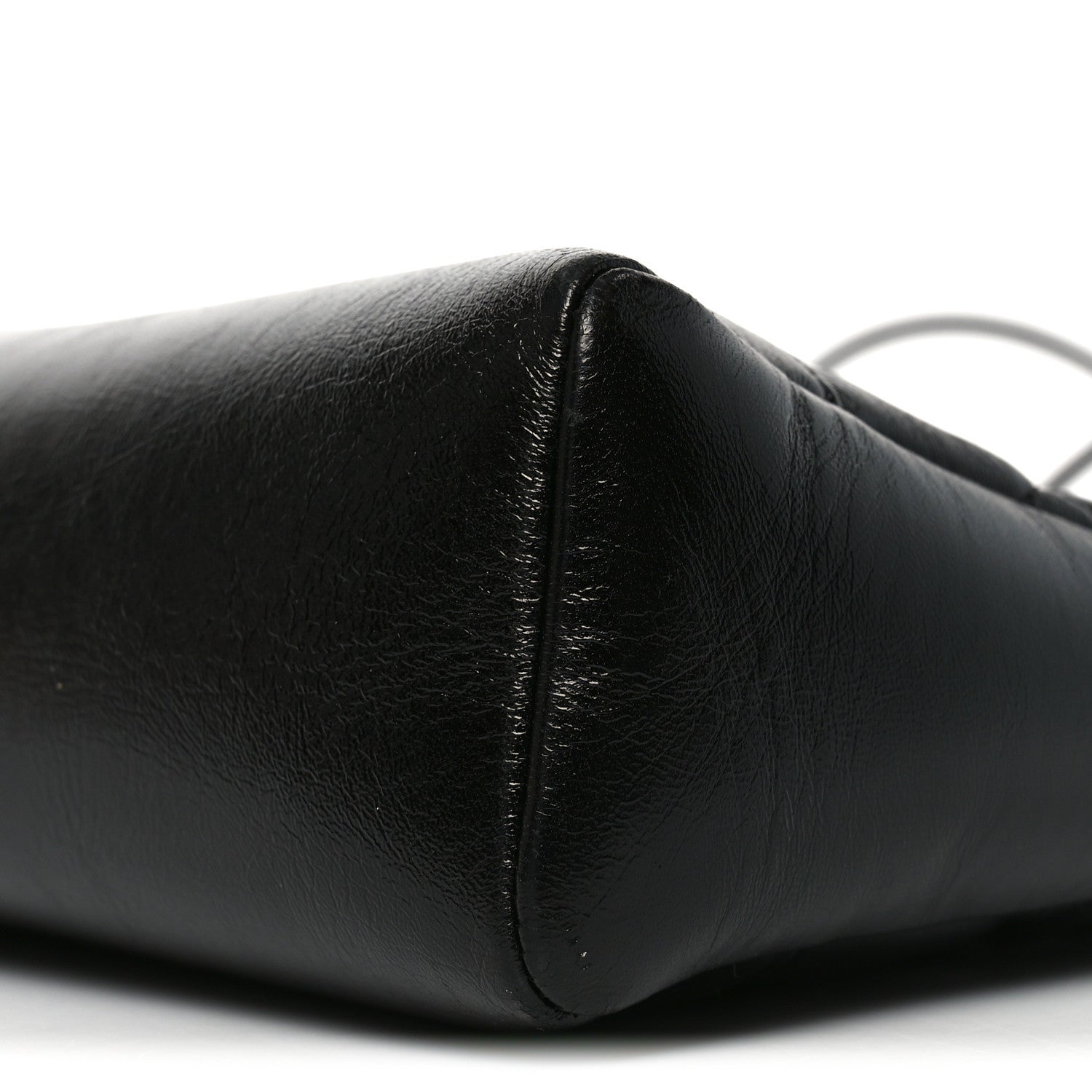 Chanel Shiny Lambskin Quilted 31 Shopping Bag Black 9 of 9