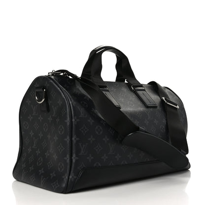 Louis Vuitton Monogram Eclipse Keepall Voyager 4 of 11