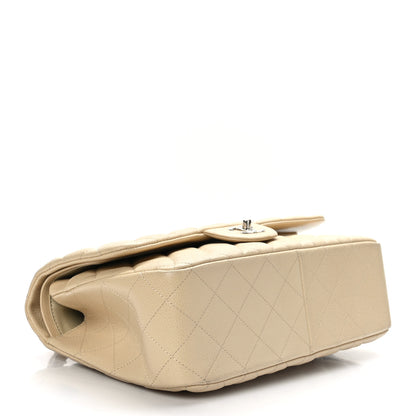 Chanel Caviar Quilted Jumbo Double Flap Beige 4 of 10