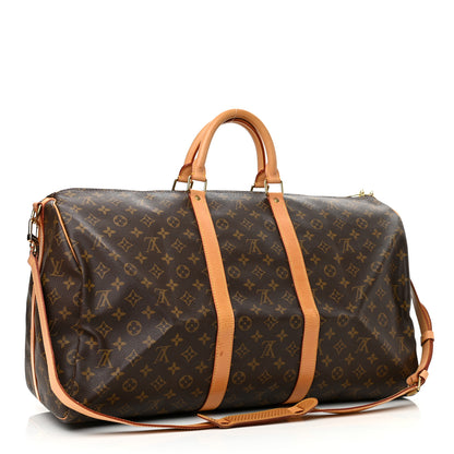 Louis Vuitton Monogram Keepall Bandouliere 55 3 of 12