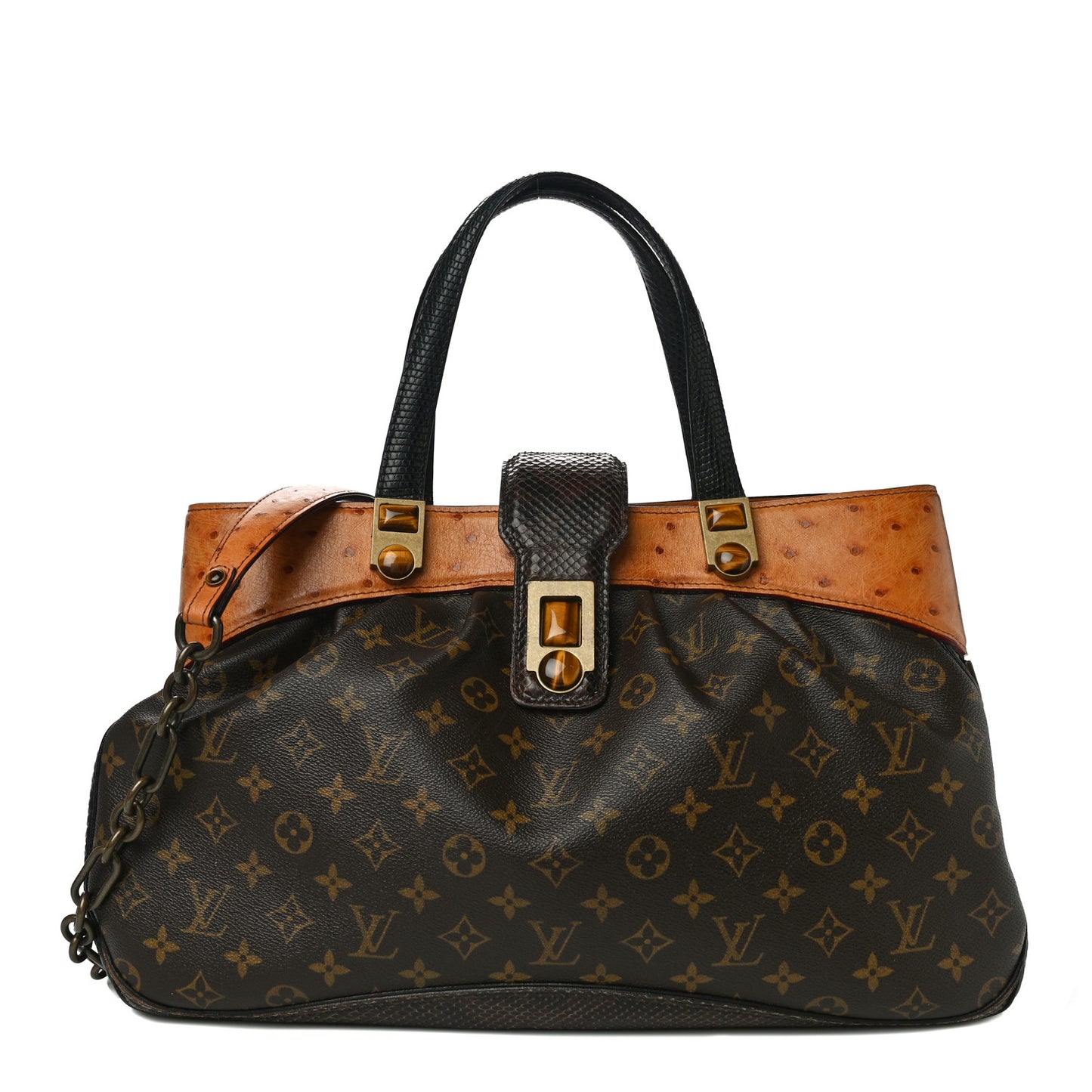 Monogram Ostrich Oskar Waltz