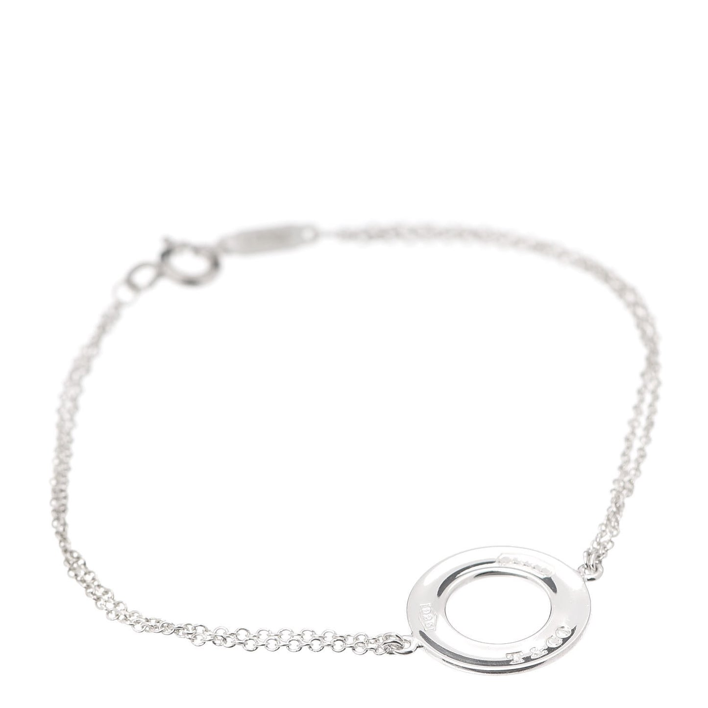 Sterling Silver 1837 Circle Chain Bracelet