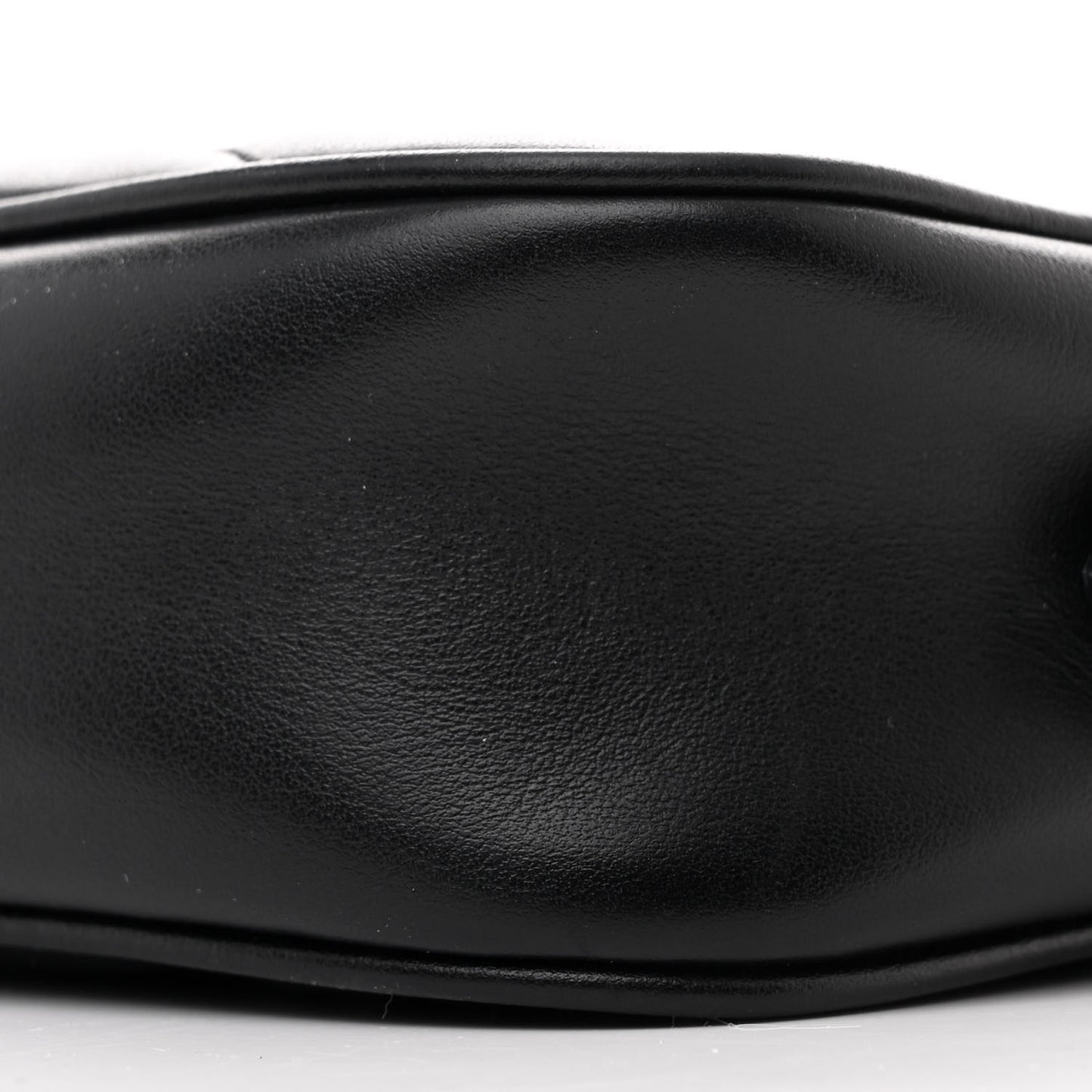 Calfskin Matelasse Mini GG Marmont Chain Shoulder Bag Black