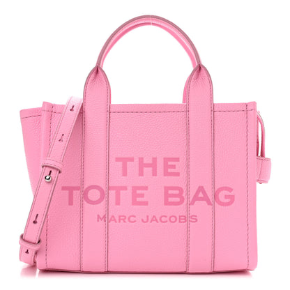 Marc Jacobs Grained Calfskin Small The Tote Bag Candy Pink 1 of 10